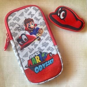 Nintendo Super Mario Odyssey Switch Case Set